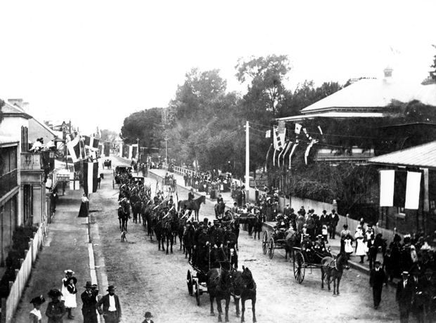 End of Boer War celebrations in Richmond