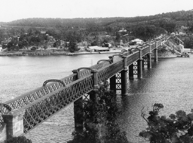 British Box Girder Railway Bridge, Como
